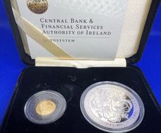 20 Euro Gold & 10 Euro Silver Coin Set