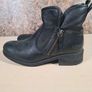 Womens Ugg Lavelle Ankle Boots Black Leather  Wool Lined Size Uk 5 Eu 38 Image 7