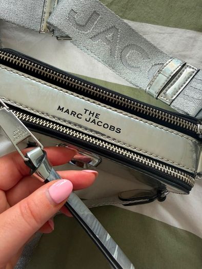 Marc Jacobs snapshot bag, purse and bag charm excellent condition