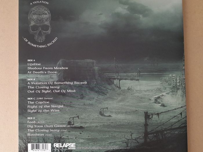 Sacrilege Beyond The Realms Of Madness metal punk