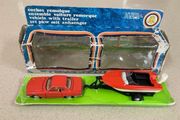 Mercedes 350 SL with trailer 1/43 JOAL Rare
