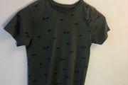 Army green top (age 8-9)