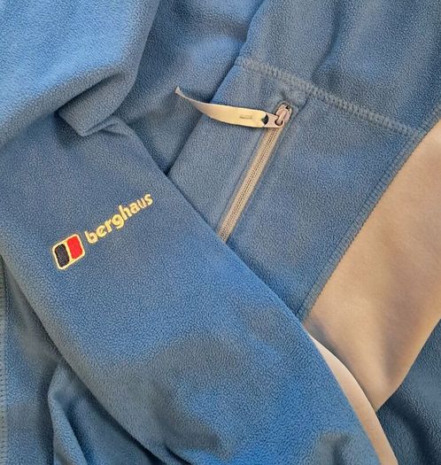 BERGHAUS Dual-tone quarter-zip Fleece