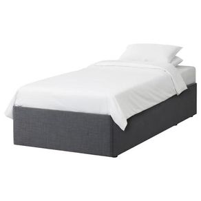 Single divan bed with storage