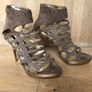 Dune 'Black Sand' Taupe Heels Image 4