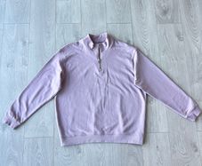 NEW Dunnes Mens Half Zip Sweatshirt L