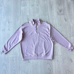 NEW Dunnes Mens Half Zip Sweatshirt L