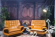 2 vintage 1950 armchair