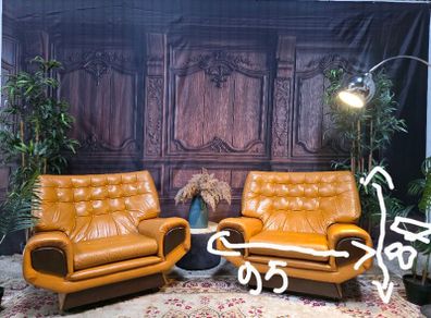 2 vintage 1950 armchair