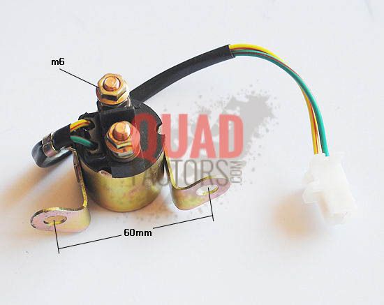Starter Solenoid Relay for Suzuki VS700 VS 700 1986-1987