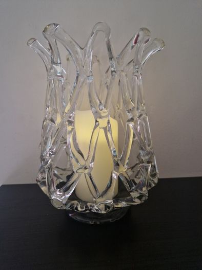 Elegantly Designed Glass Vase