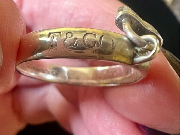 Tiffany & Co Ring - vintage and rare - Sterling Silver,