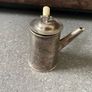 Early 20th Century Chocolate Pot - Silver-Plated Miniature with Bone Handle Image 3