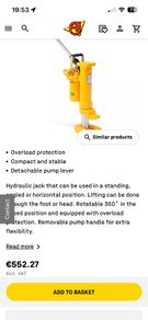 10 ton toe jack