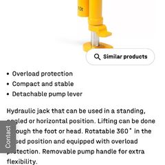 10 ton toe jack