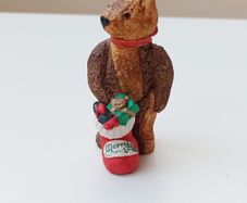 Peter Fagan Seasonal Bear Figurine, Present time  1991