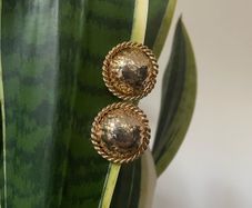 Vintage clip on earrings