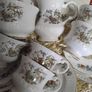 22piece  Royal Tara Brids  @ Fruit   Tea Set Image 5