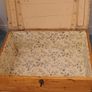 antique pine chest 48cmx70cm,29cm high Image 2