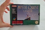 Mystic Quest Legend Snes Super Nintendo Arcade Retro Games Original