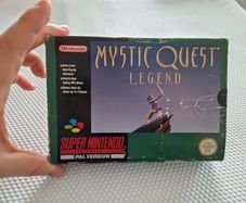 Mystic Quest Legend Snes Super Nintendo Arcade Retro Games Original