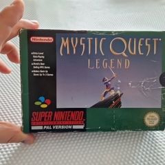 Mystic Quest Legend Snes Super Nintendo Arcade Retro Games Original