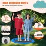 Tree Swing 40 In Saucer Swing 750lbs Weight Capacity 900D Oxford Blue Image 5