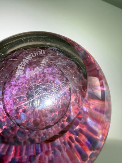 Vintage Wedgwood Studio Glass Paperweight