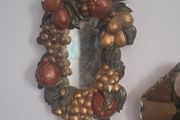 Majolica Fruit mirror