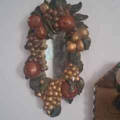 Majolica Fruit mirror