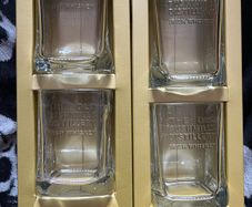 Bushmills whiskey Glasses set of 4 brand new