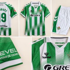 Real Betis Troy Parrott 19 home kit