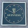 Genuine Guinness Clock in working order c1980s Image 3