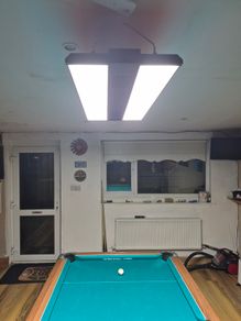 Led pool table light