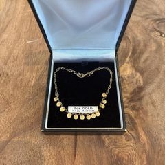 9 carat Fields Gold Bracelet