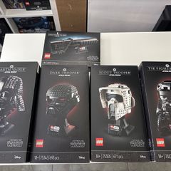 Lego Star Wars helmet collection