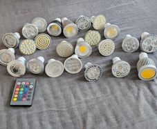 LED GU10 bulbs 24 LED bulbs