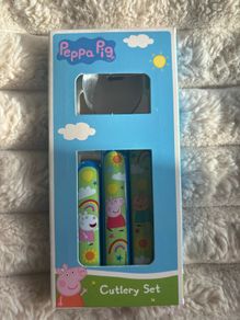 Brand New Peppa Pig Children's Cutlery Set