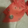 girls pink jojo bow Image 2