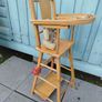 Vintage Dolls High Chair Image 3