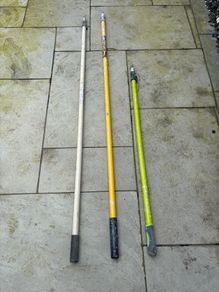 Painter's extension poles.