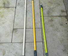 Painter's extension poles.