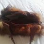 Brown Fur Bag Image 3
