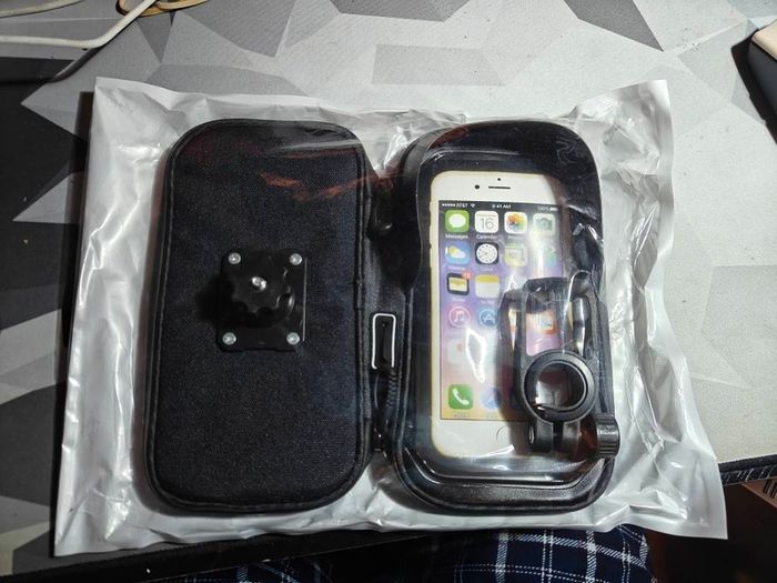 Bicycle phone mount