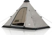 4 Person Teepee Tent Floor Pan Insect Screen Headroom Waterproof 5000 mm