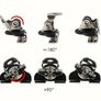 Set of 2 Universal LED Work Light Mounts for Cars And Motorcycles, Image 8