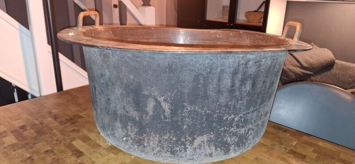 Antique Large Copper Vat