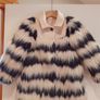 Billie blush designer Faux fur jacket Image 10