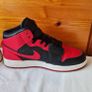 2020 nike air jordan 1 mid  banned Size 6 eu 39 red/black leather in excellent condition Image 7