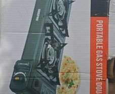 Double gas cooker
